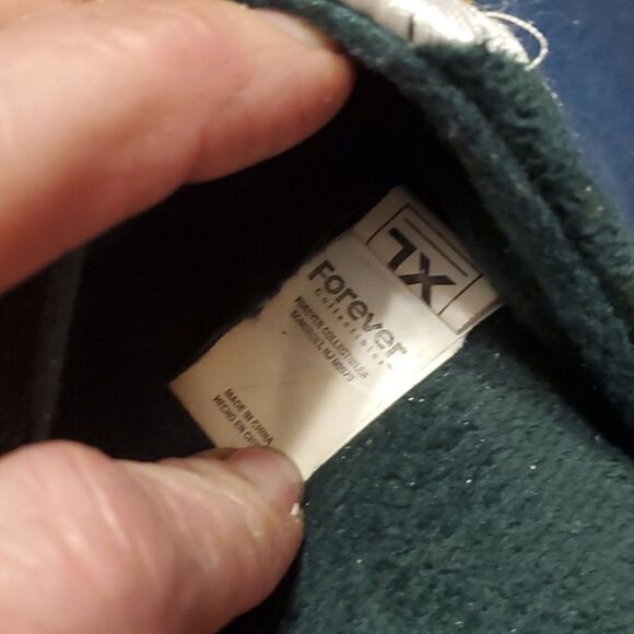 GREEN BAY PACKERS WOMENS GLITTER SLIDE SLIPPERs XL - Picture 4 of 4